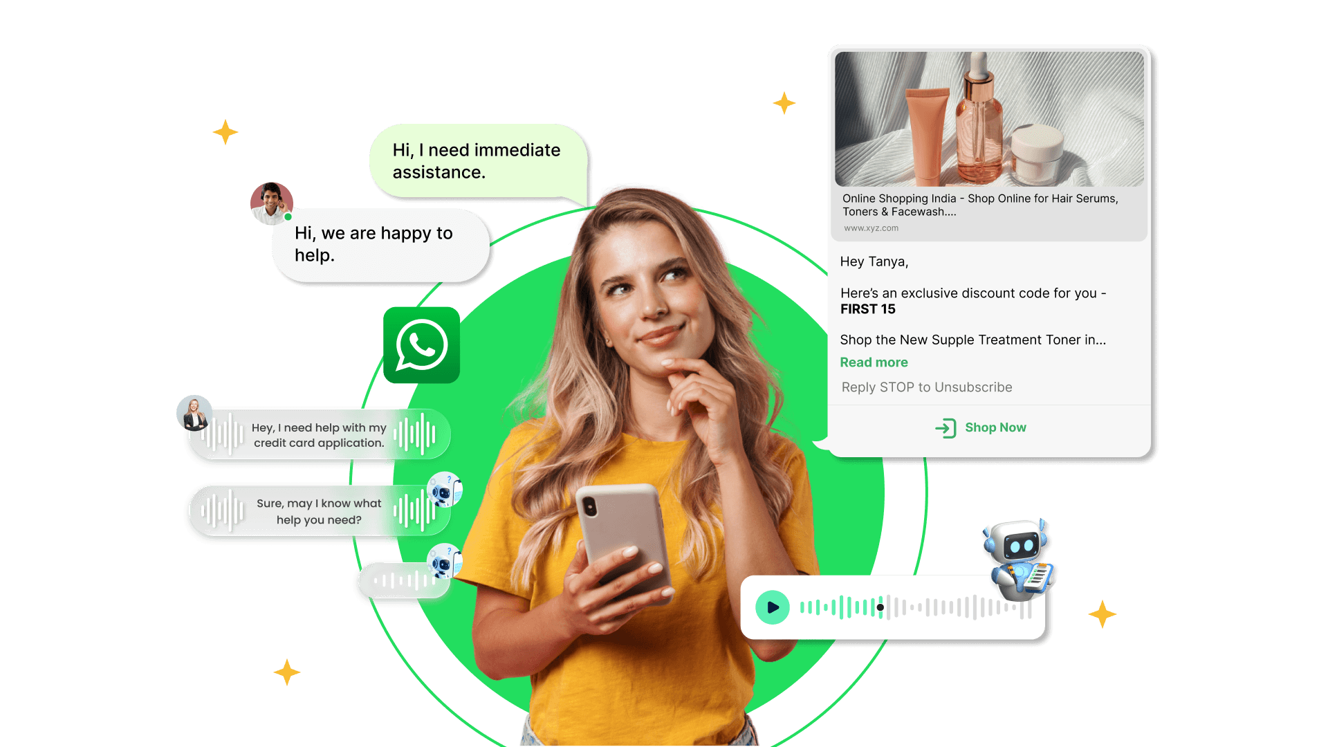 WABA Contact Center Solution - Seamless Customer Support on WhatsApp